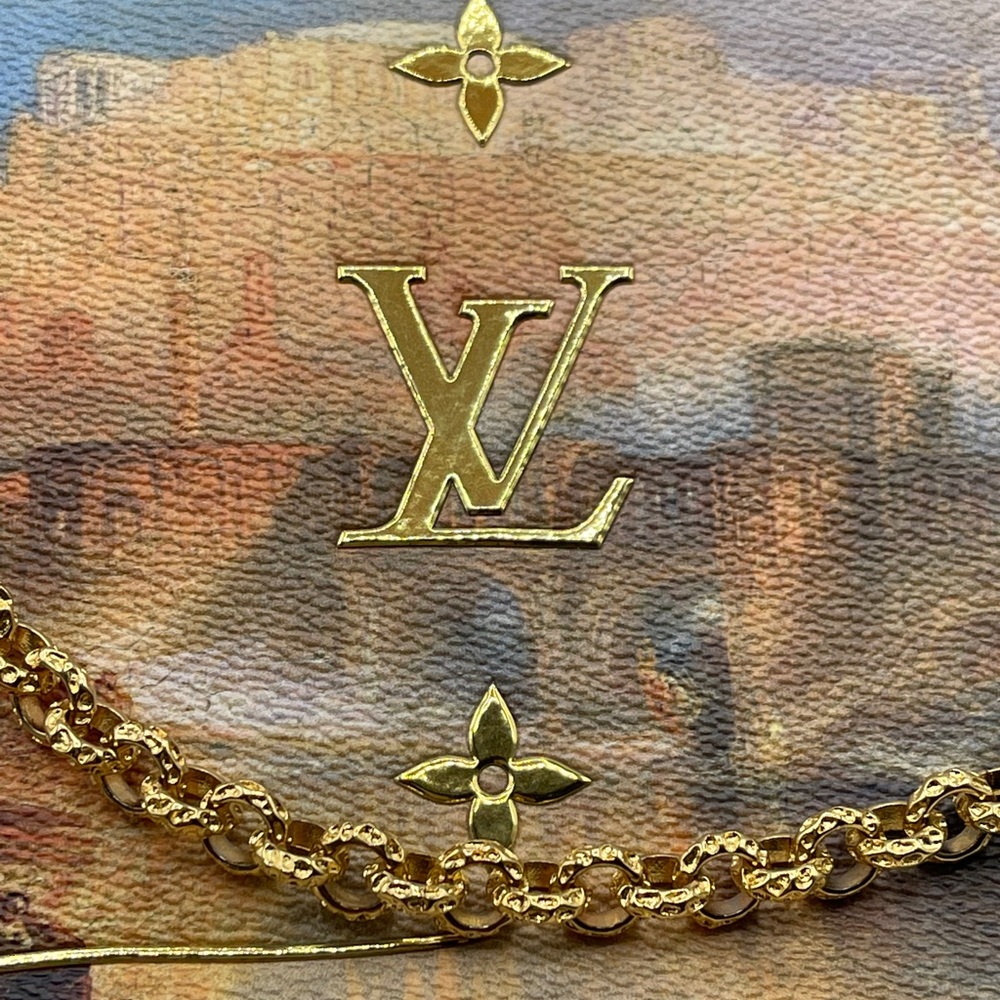 Louis Vuitton Jeff Koons Masters Turner Pochette Clutch Chain Shoulder Bag Rare - Picture 13 of 16